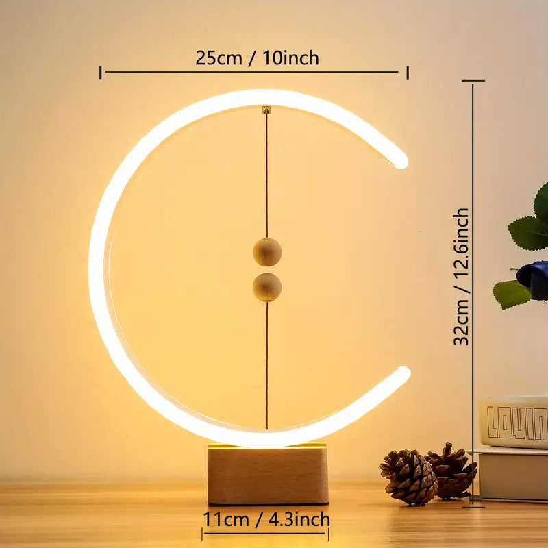 Magnetic Balance Lamp - Smart LED Desk Light for Home