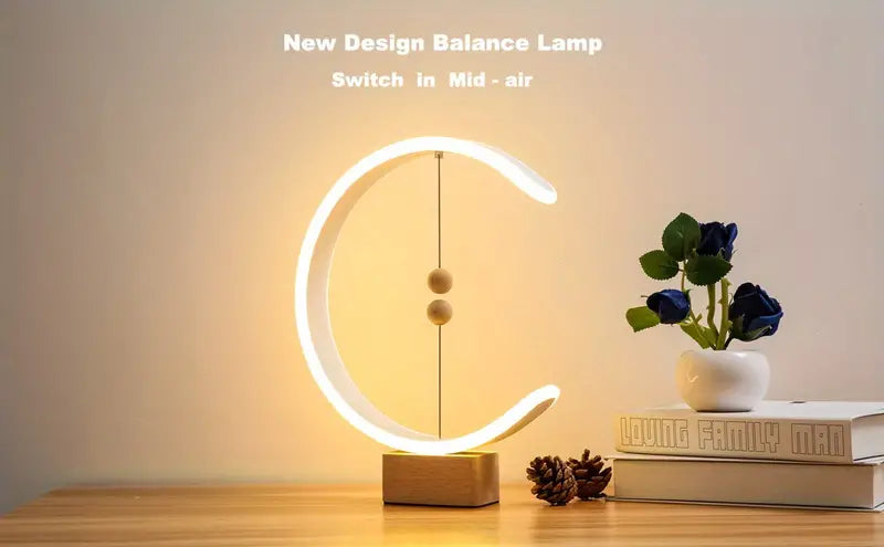 Magnetic Balance Lamp - Smart LED Desk Light for Home