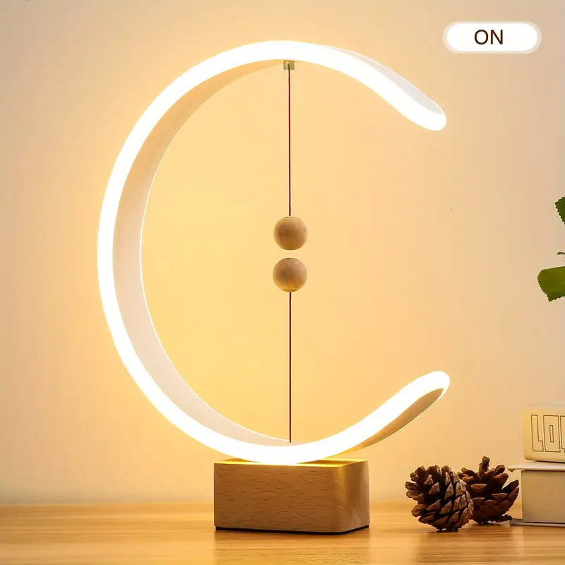 Magnetic Balance Lamp - Smart LED Desk Light for Home