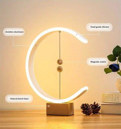 Magnetic Balance Lamp - Smart LED Desk Light for Home